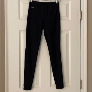 Under Armour black base layer ski pants